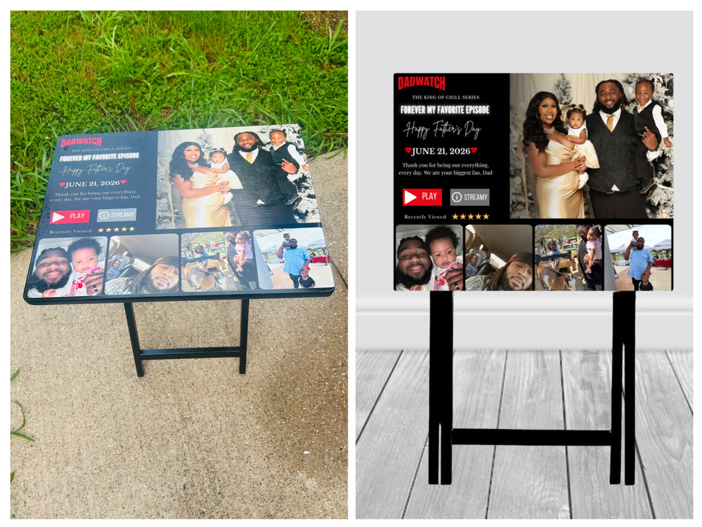 Foldable TV tray
