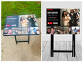 Foldable TV tray
