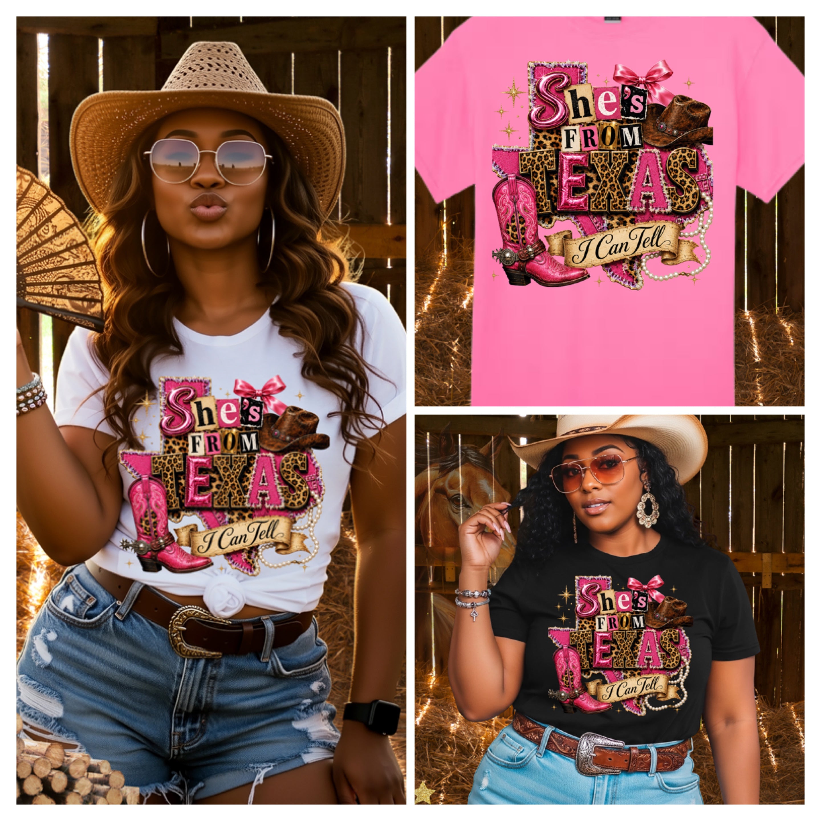 She's from Texas, I can tell Tshirts