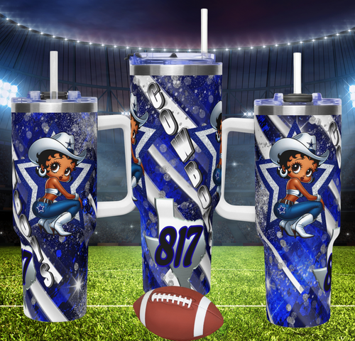 40oz ALL OVER print Tumbler